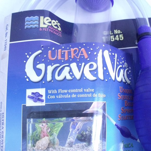 Lee's Ultra Gravel Vac Vacuum Siphon Fish Tank - Picture 2 of 5